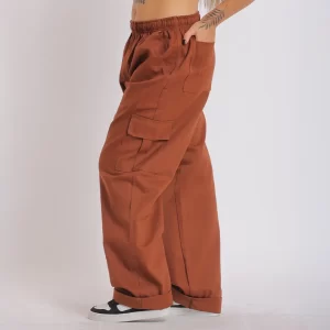 Calça Cargo Marrom